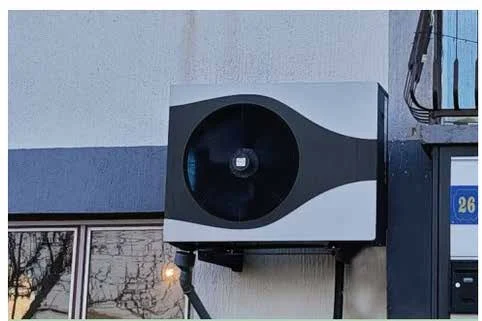 Unità a parete su un edificio