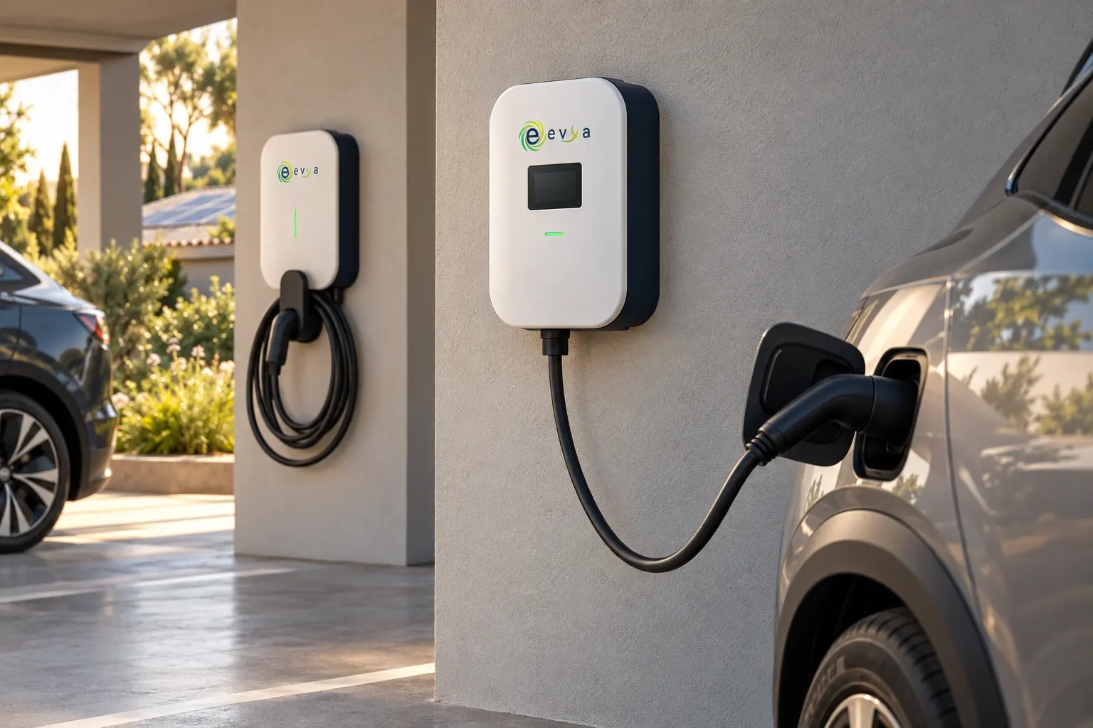 Wallbox EVYA AC per la ricarica di veicoli elettrici