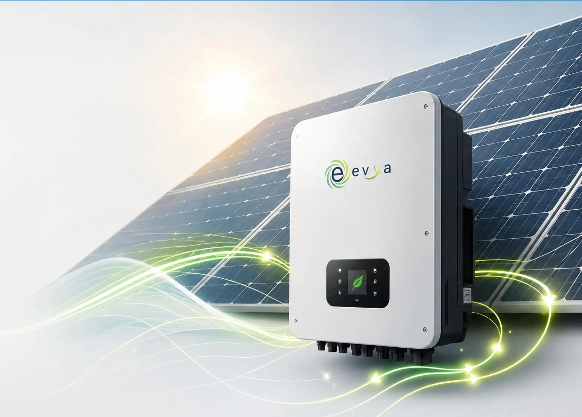 Installazione di moduli fotovoltaici su tetto commerciale