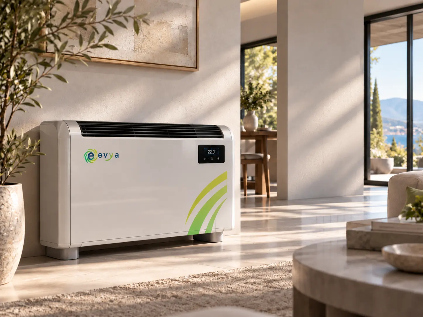 Fancoil e terminali EVYA a bassa temperatura